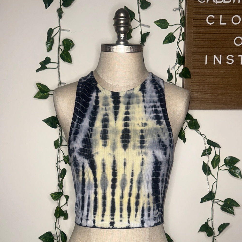 Aeropostale Tie Dye High Neck Tanktop Multicolored